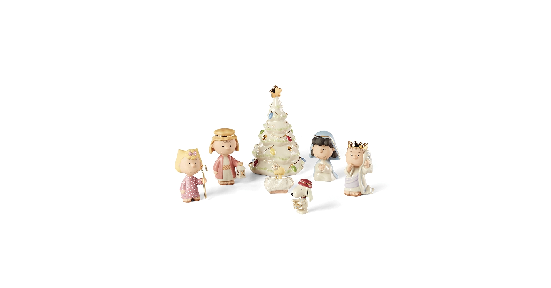 【新品】Peanuts Christmas Pageant ミニチュア Amazon.com: Department 56 Peanuts Pageant (Set of 8), 5.5 Inch
